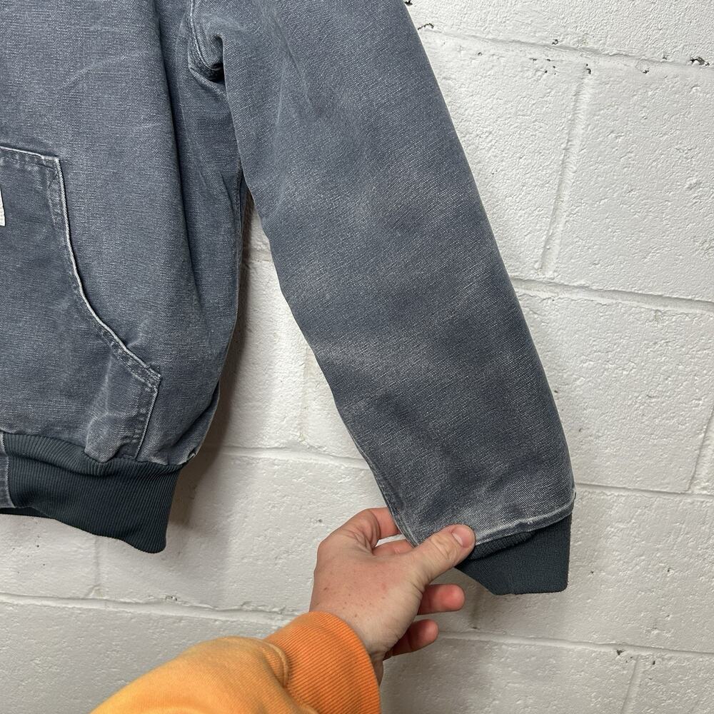 Y2K Carhartt Quilt-Lined Jacket “Stone Blue” WJ130 STM - Picture 3 of 10